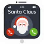 Logo of Call Santa android Application 